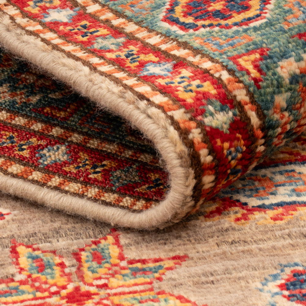 Dywan Ziegler - Kazak - Royal - 120 x 76 cm - jasnobrązowy