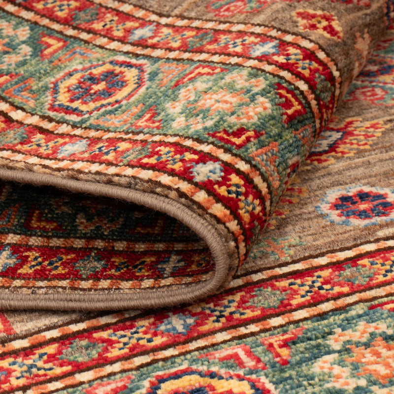 Dywan Ziegler - Kazak - Royal - 120 x 77 cm - ciemnobrązowy