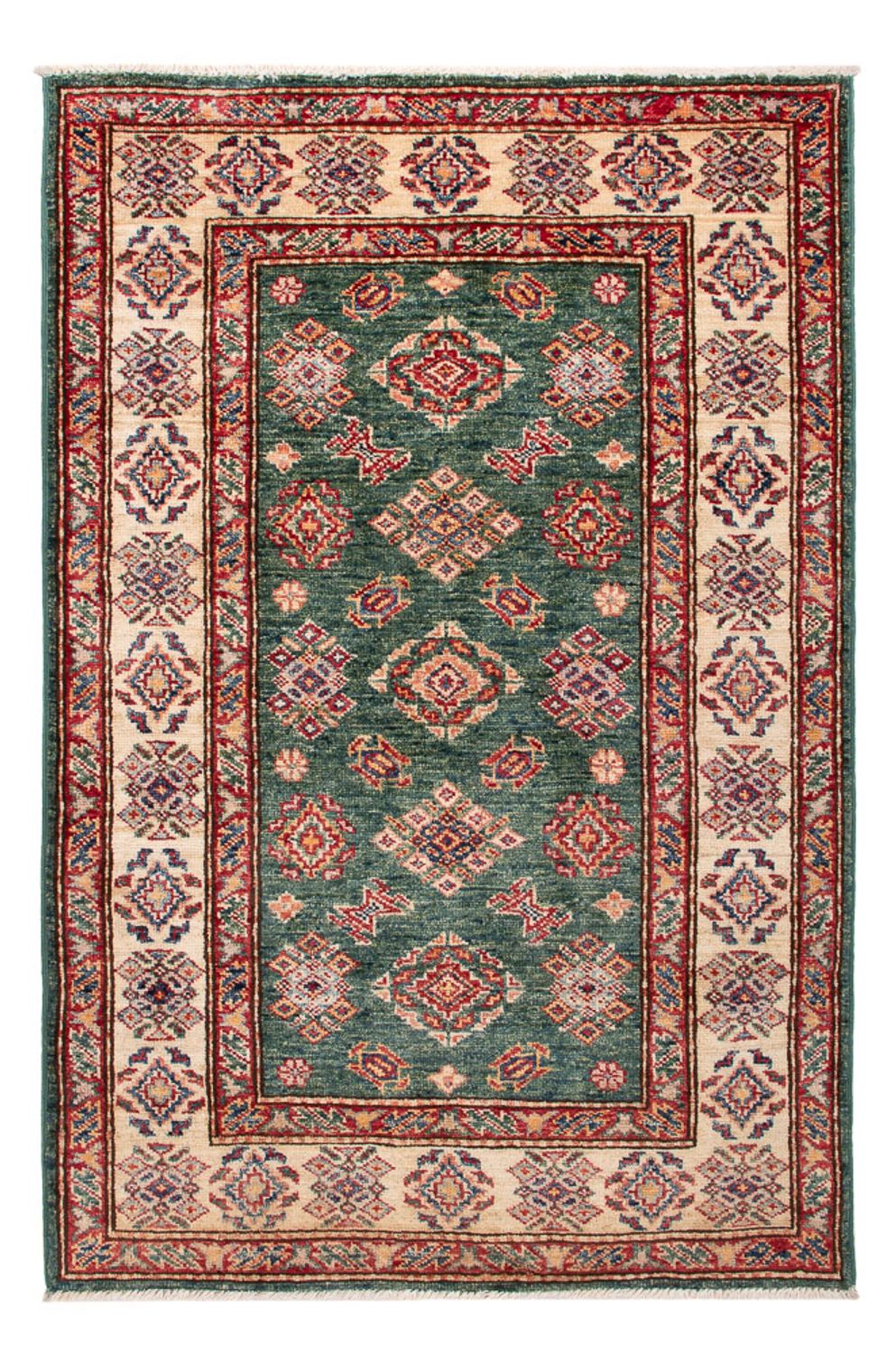 Dywan Ziegler - Kazak - Royal - 128 x 80 cm - zielona