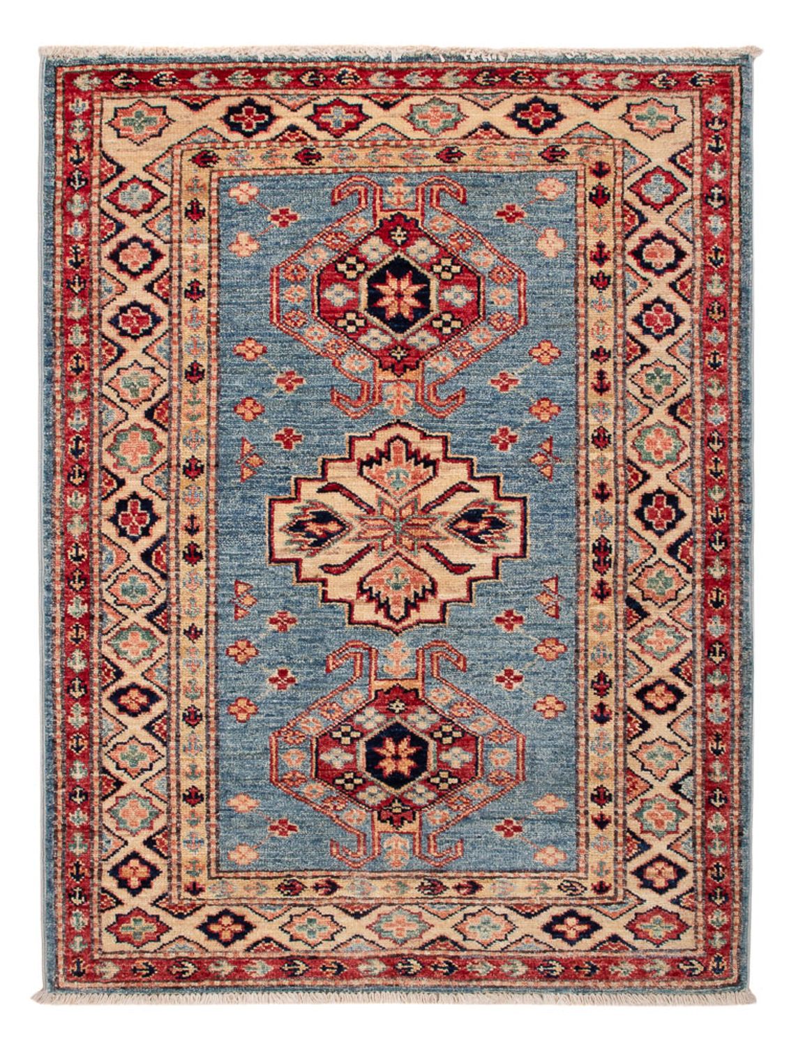 Dywan Ziegler - Kazak - Royal - 101 x 77 cm - niebieski