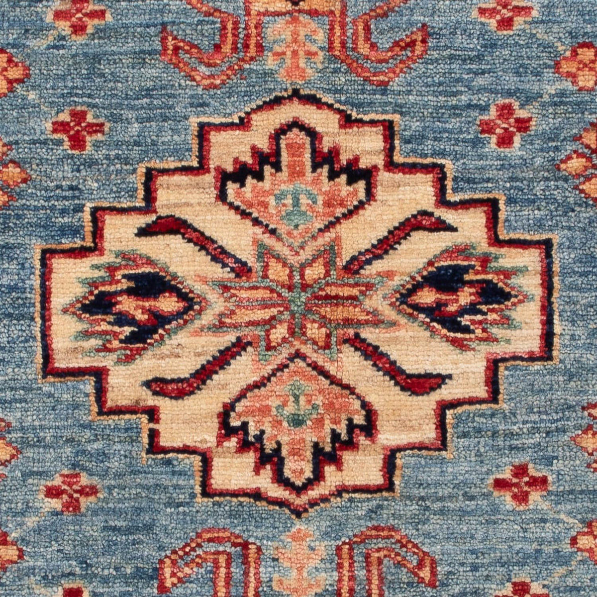 Dywan Ziegler - Kazak - Royal - 101 x 77 cm - niebieski