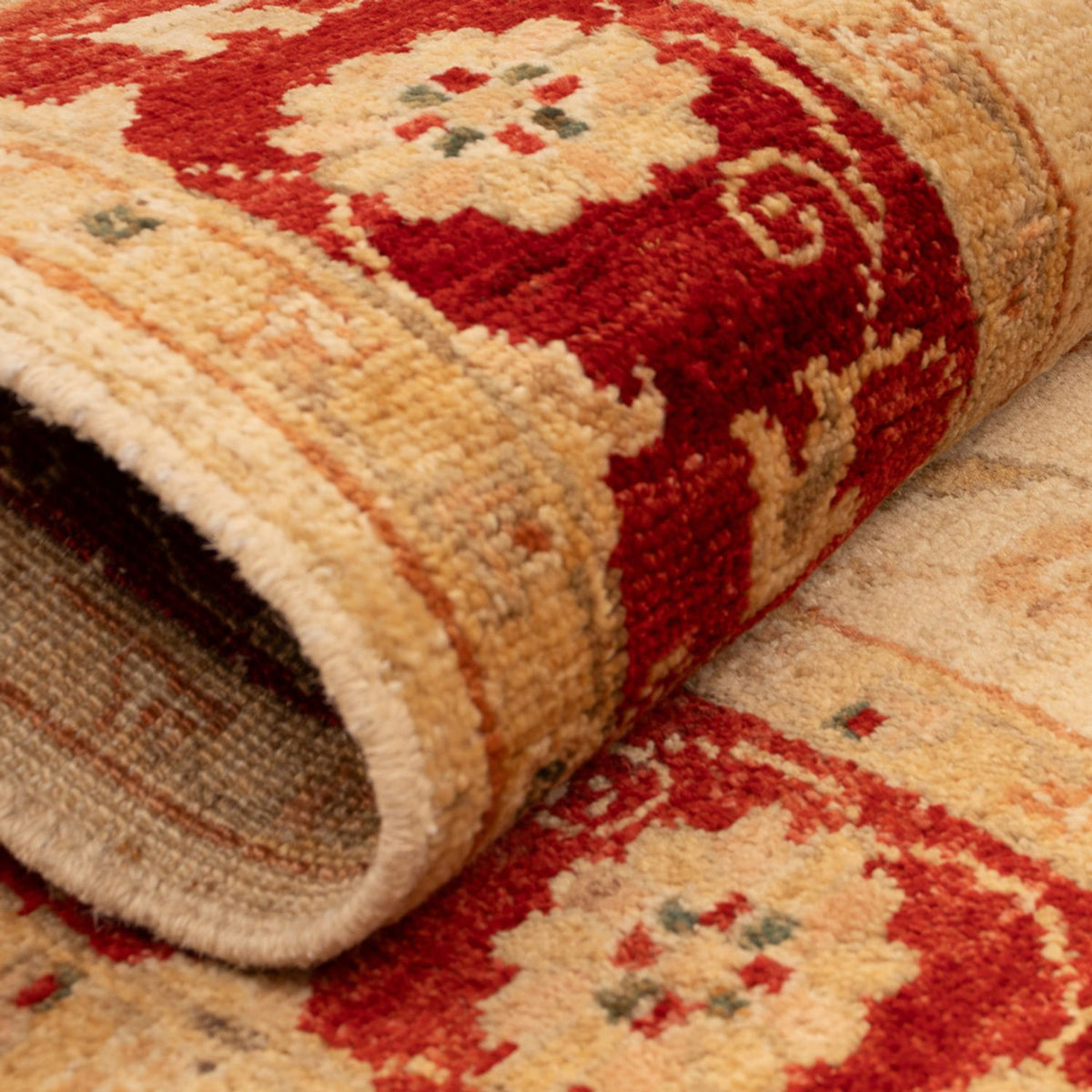 Dywan Zieglera - 110 x 95 cm - beżowy