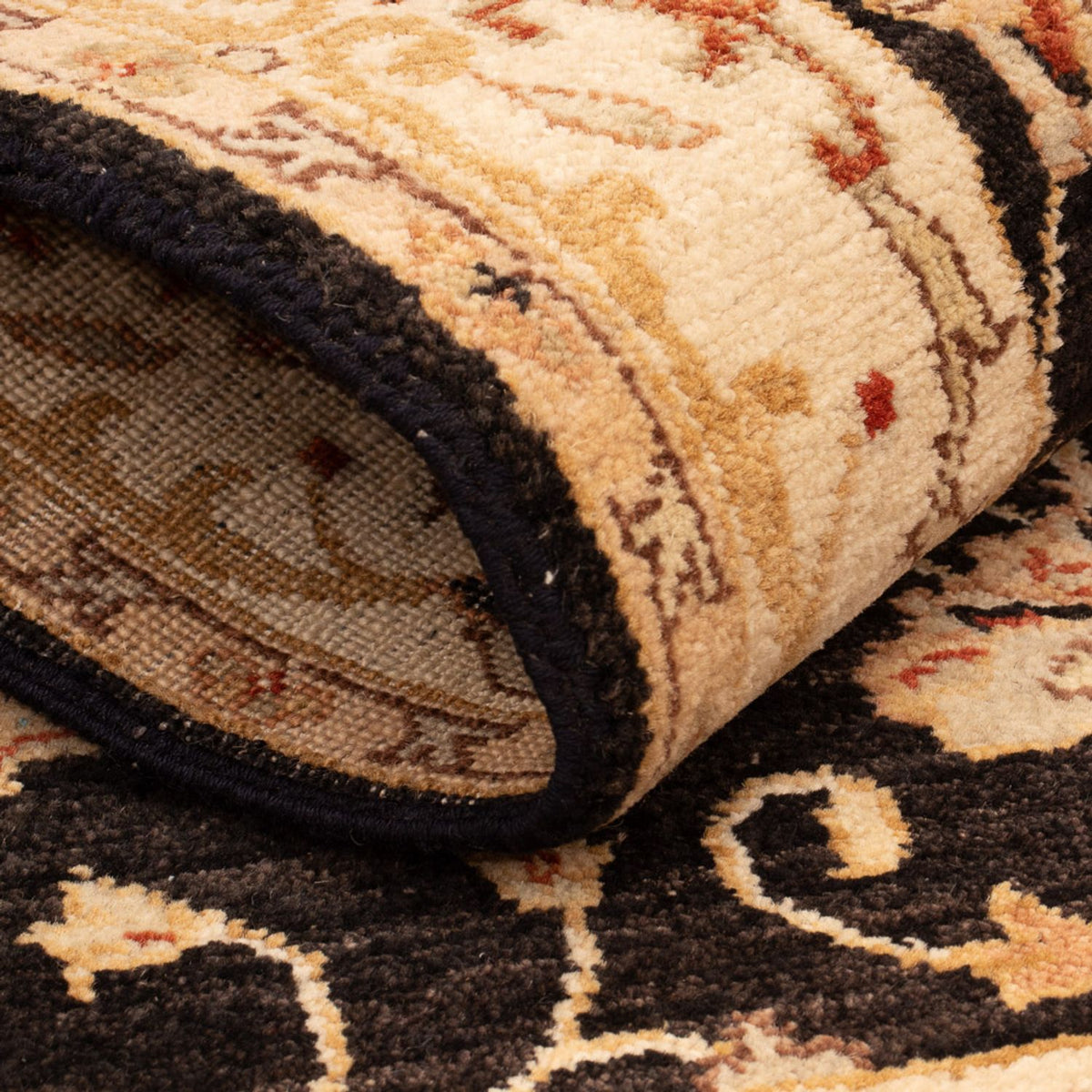 Dywan Zieglera - 120 x 80 cm - czarny