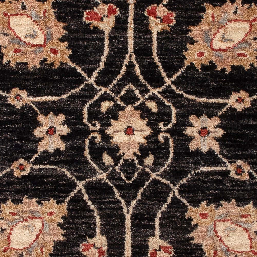 Dywan Zieglera - 120 x 80 cm - czarny