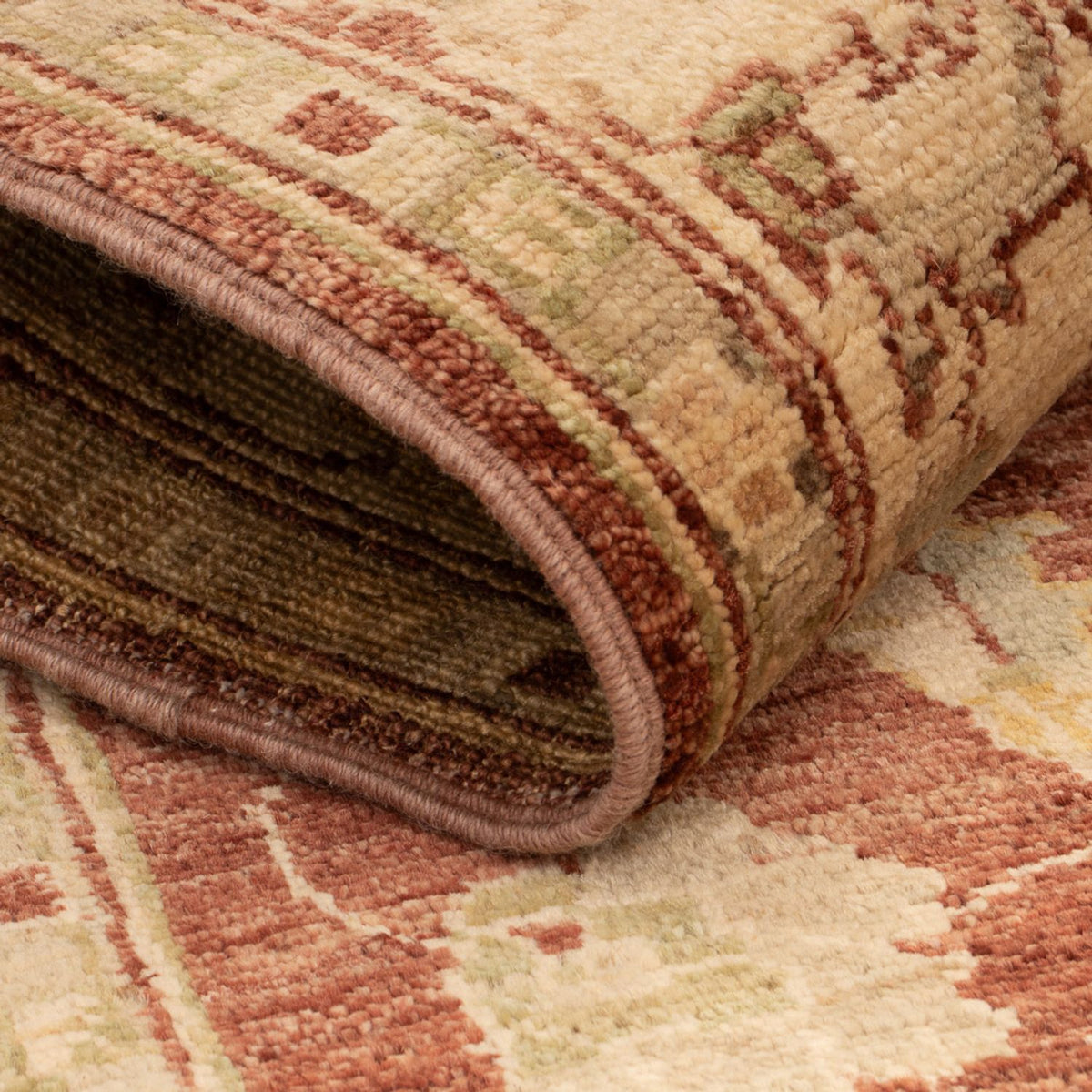 Dywan Zieglera - 121 x 77 cm - brązowy