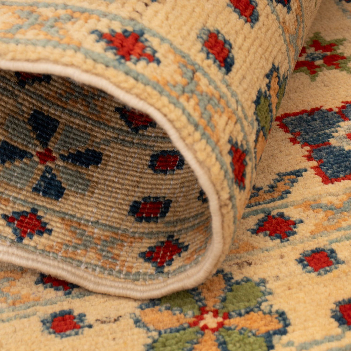 Dywan Ziegler - Kazak - 89 x 58 cm - beżowy