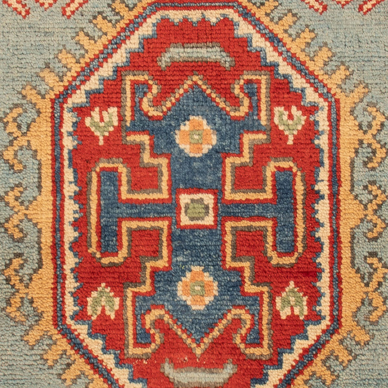 Dywan Ziegler - Kazak - 94 x 58 cm - turkusowy