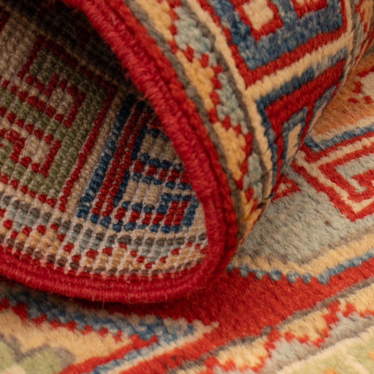 Dywan Ziegler - Kazak - 92 x 62 cm - czerwony