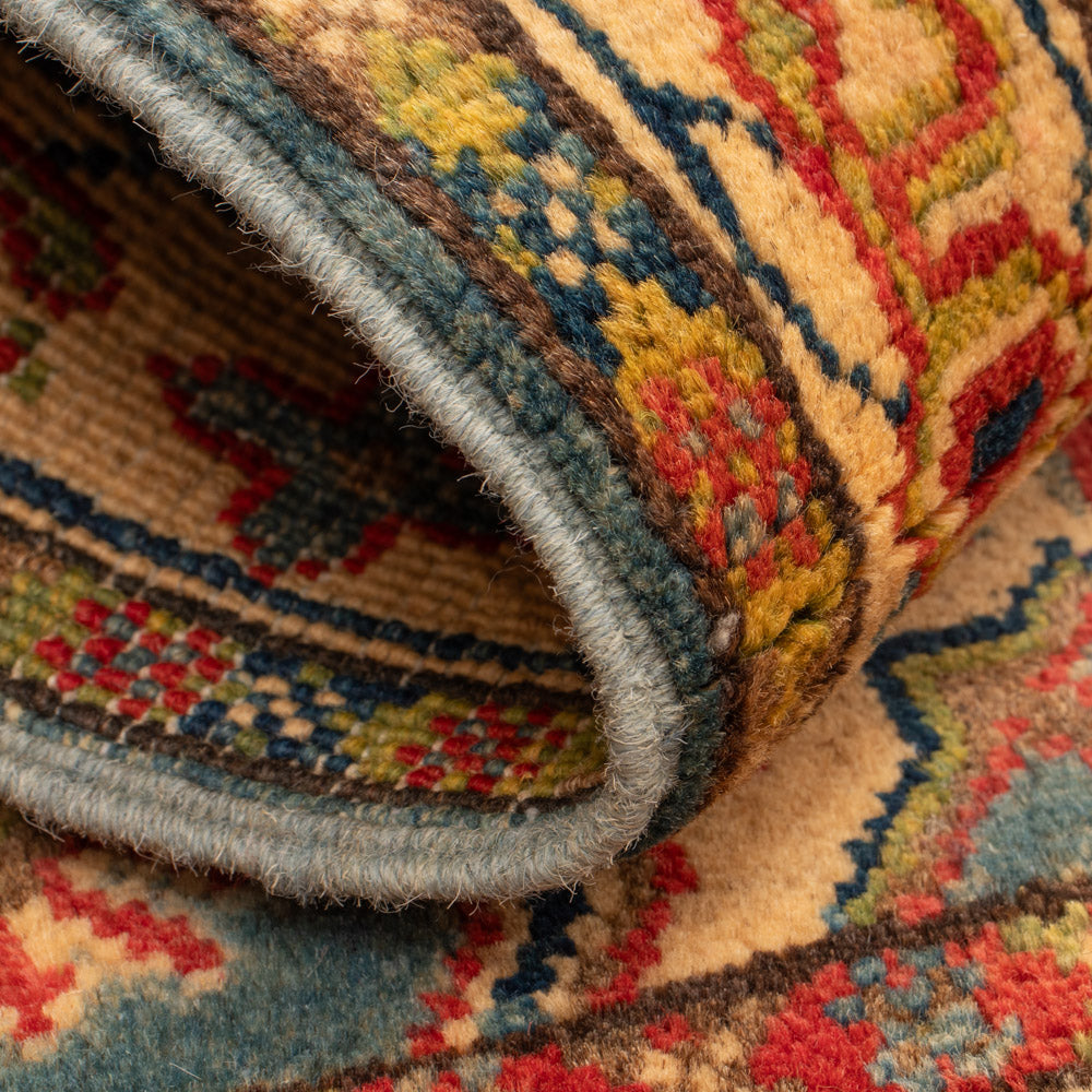 Dywan Ziegler - Kazak - 105 x 59 cm - niebieski