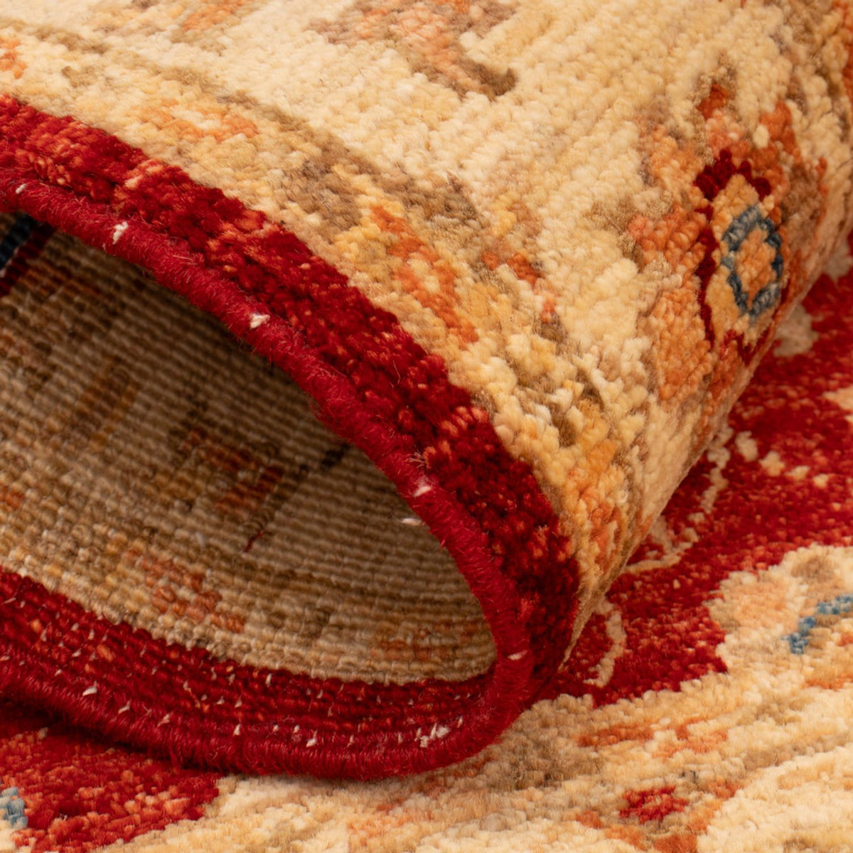 Dywan Zieglera - 90 x 60 cm - bordowa czerwień