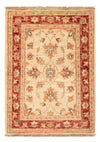 Dywan Zieglera 52x71cm - Dywan orientalny - Prostokątny / Beżowy / 52 x 71 cm Prostokątny