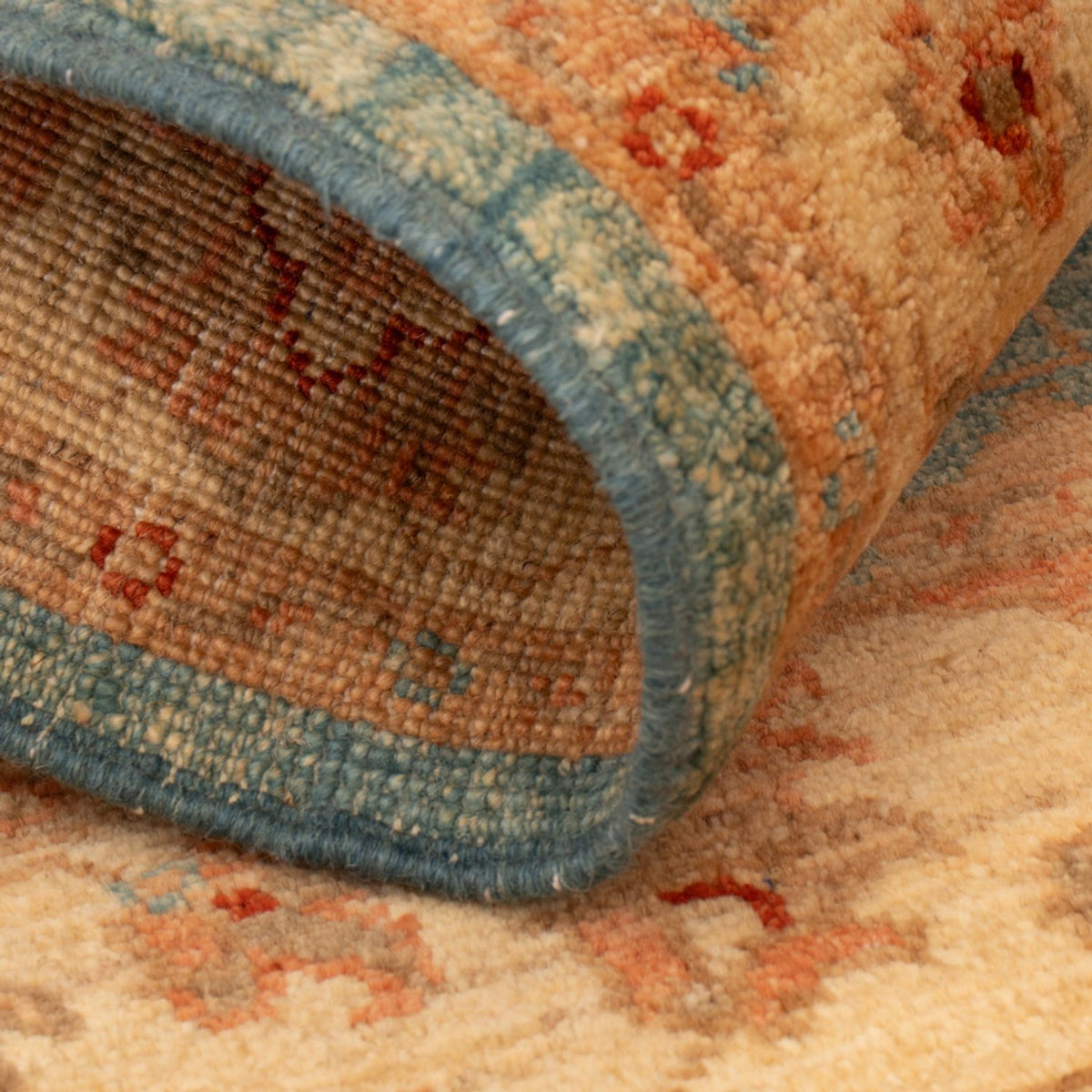 Dywan Zieglera - 90 x 67 cm - jasnoniebieski