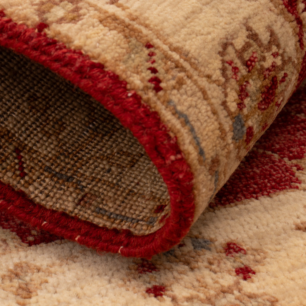 Dywan Zieglera - 90 x 60 cm - bordowa czerwień