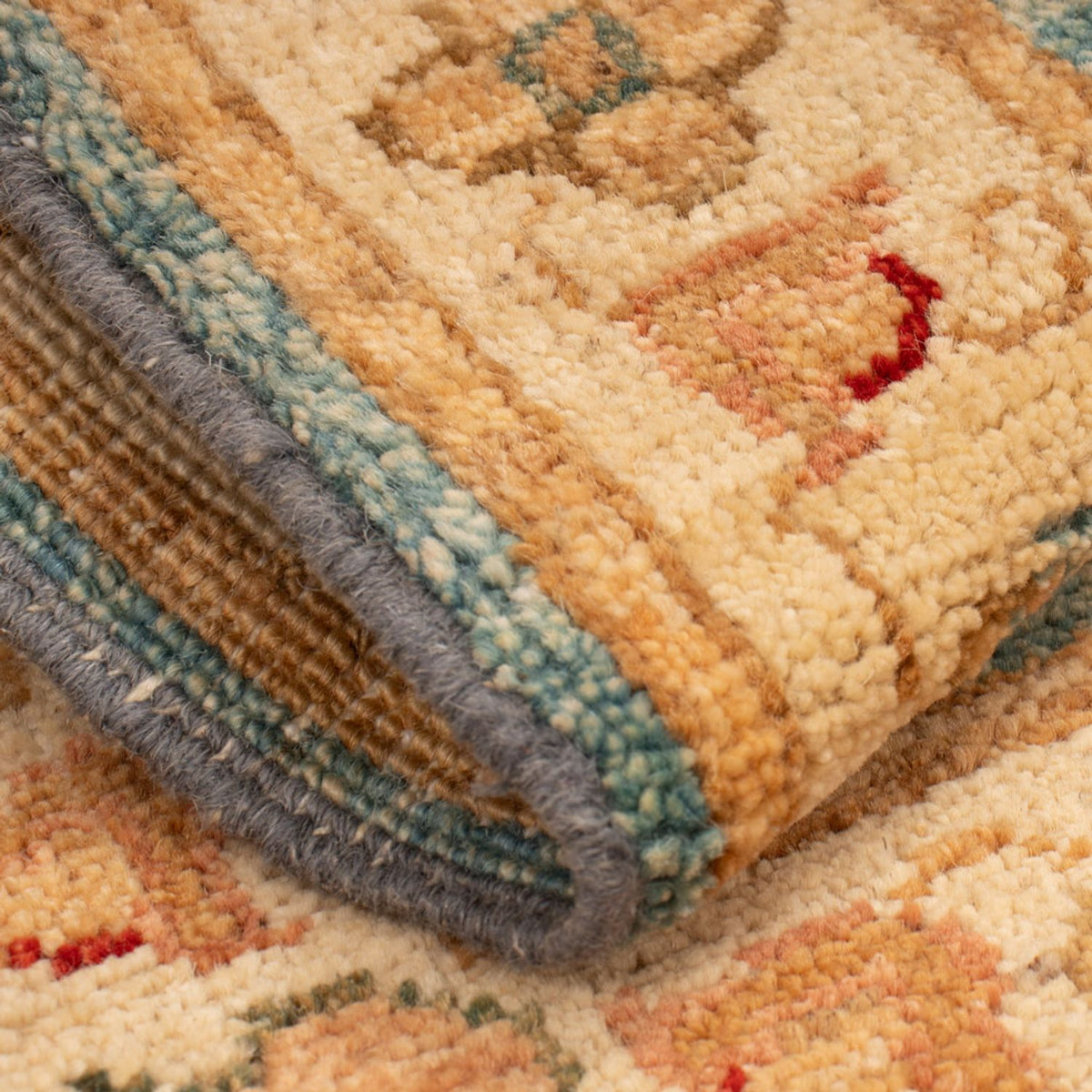 Dywan Zieglera - 67 x 50 cm - turkusowy