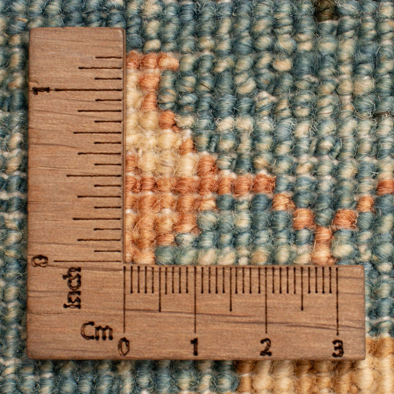 Dywan Zieglera - 67 x 50 cm - turkusowy