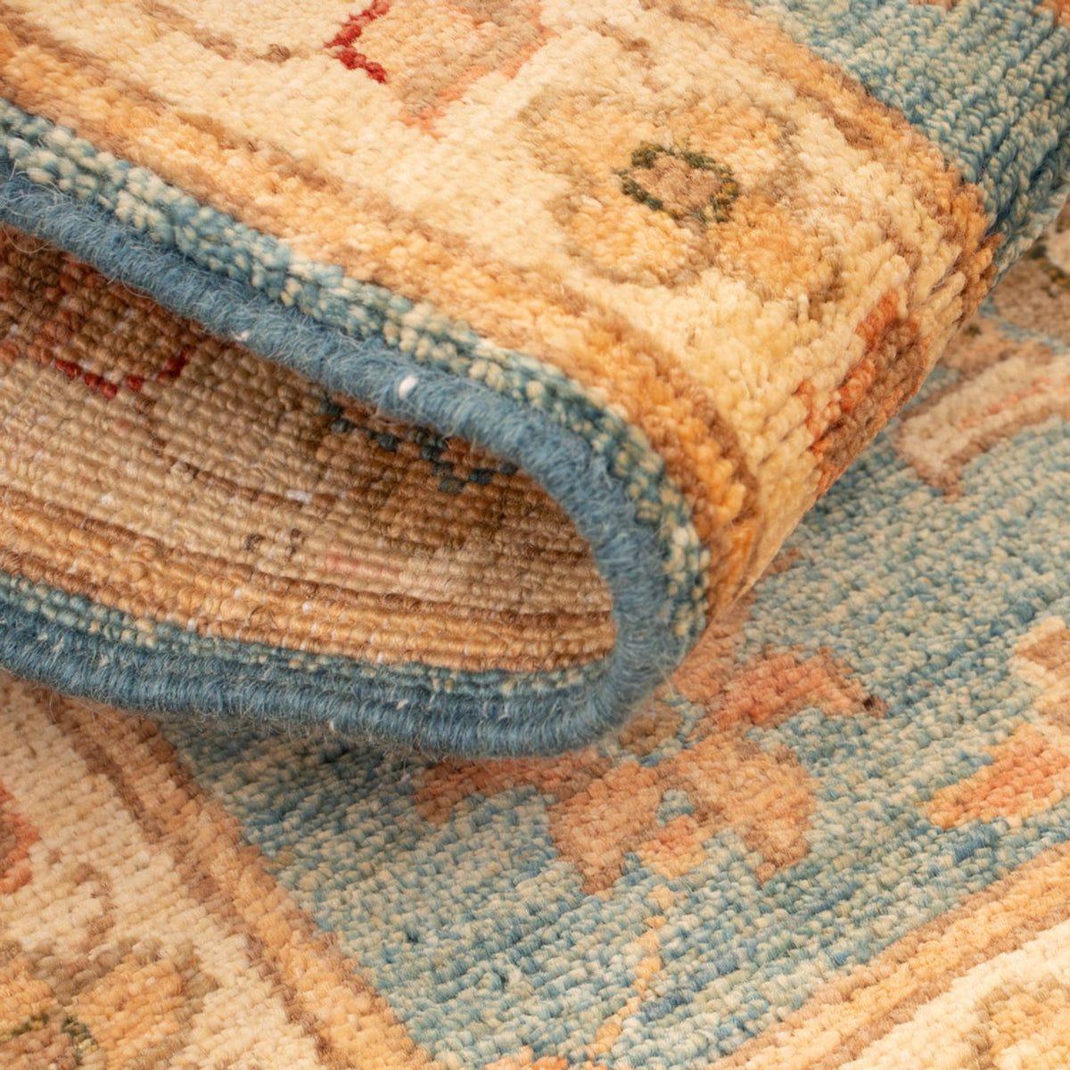 Dywan Zieglera - 71 x 55 cm - turkusowy