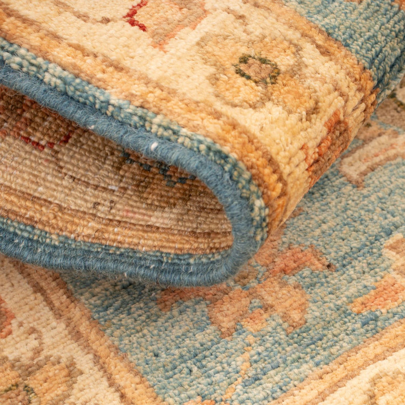 Dywan Zieglera - 71 x 55 cm - turkusowy