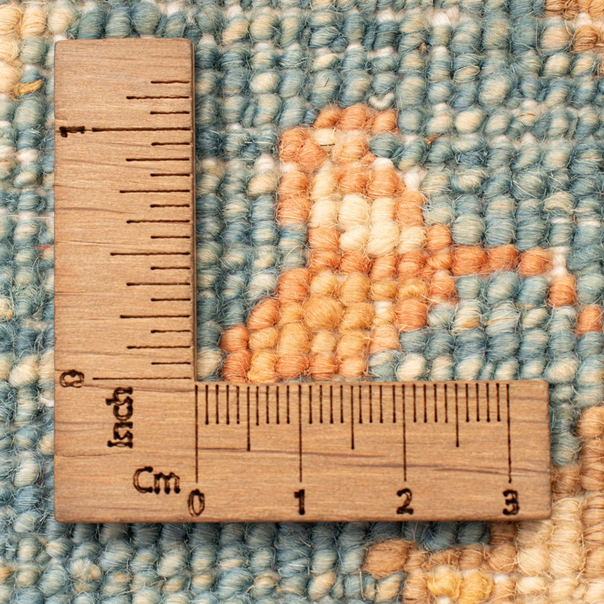 Dywan Zieglera - 69 x 52 cm - turkusowy