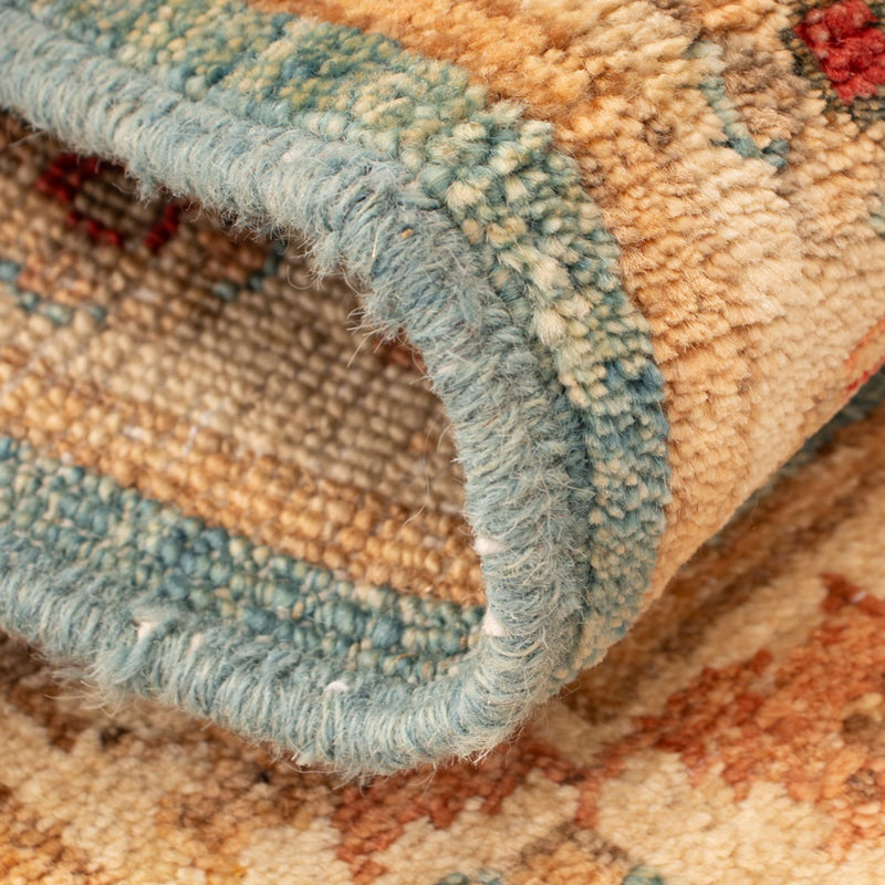 Dywan Zieglera - 67 x 51 cm - turkusowy