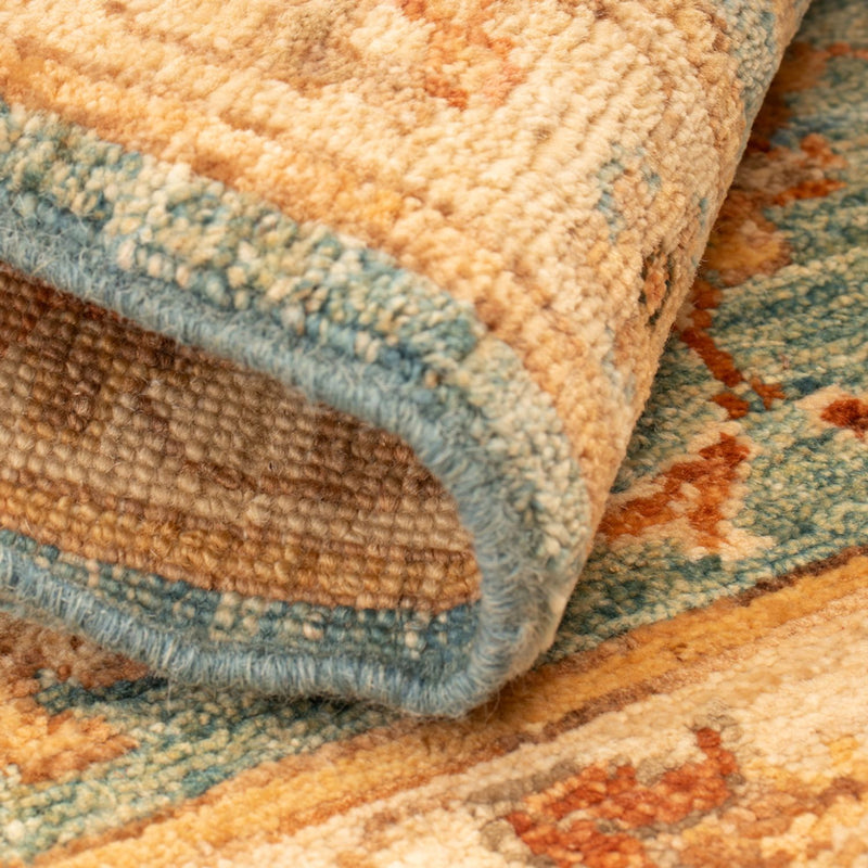 Dywan Zieglera - 68 x 53 cm - turkusowy