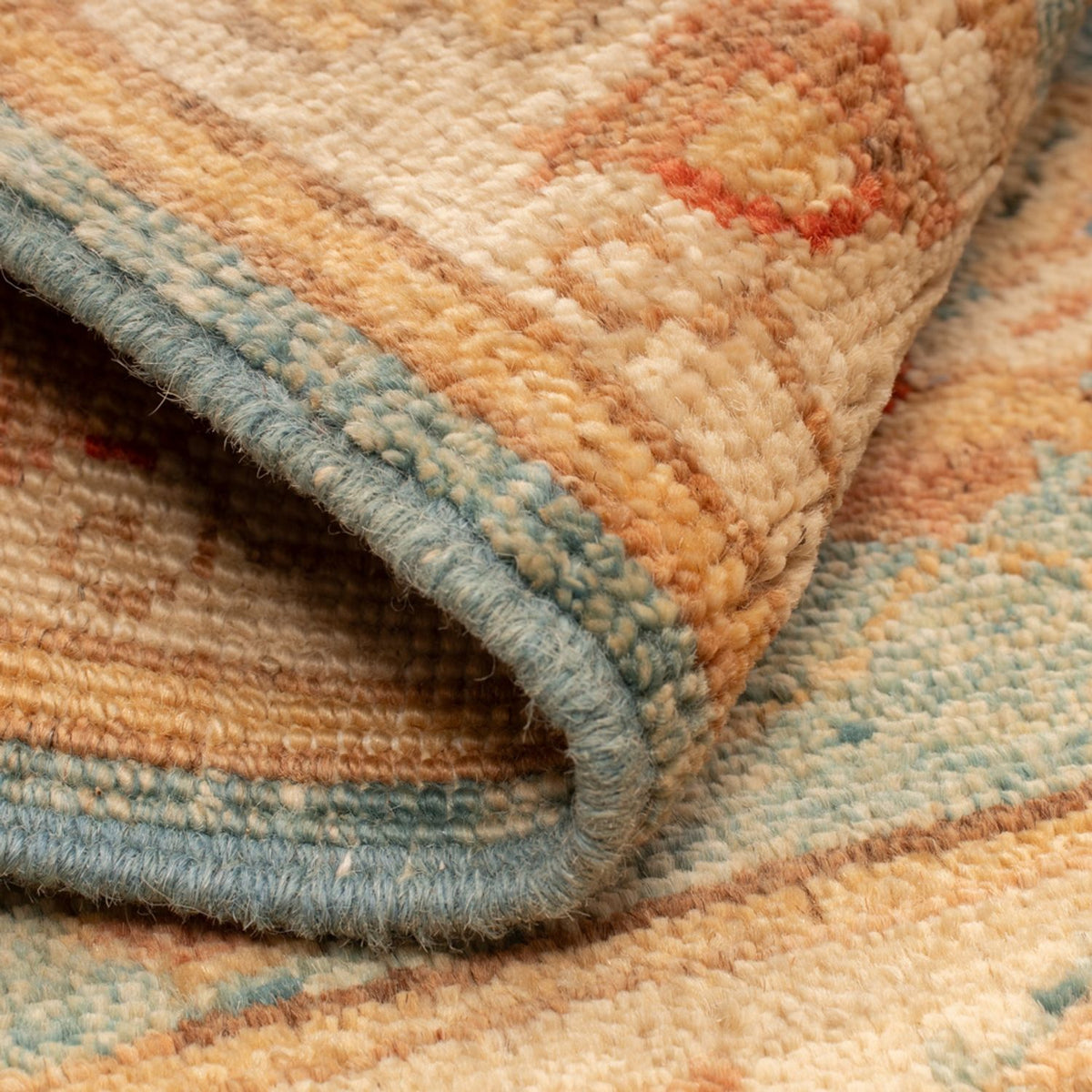 Dywan Zieglera - 65 x 55 cm - turkusowy