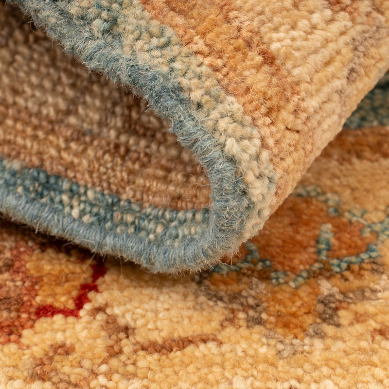 Dywan Zieglera - 74 x 56 cm - turkusowy