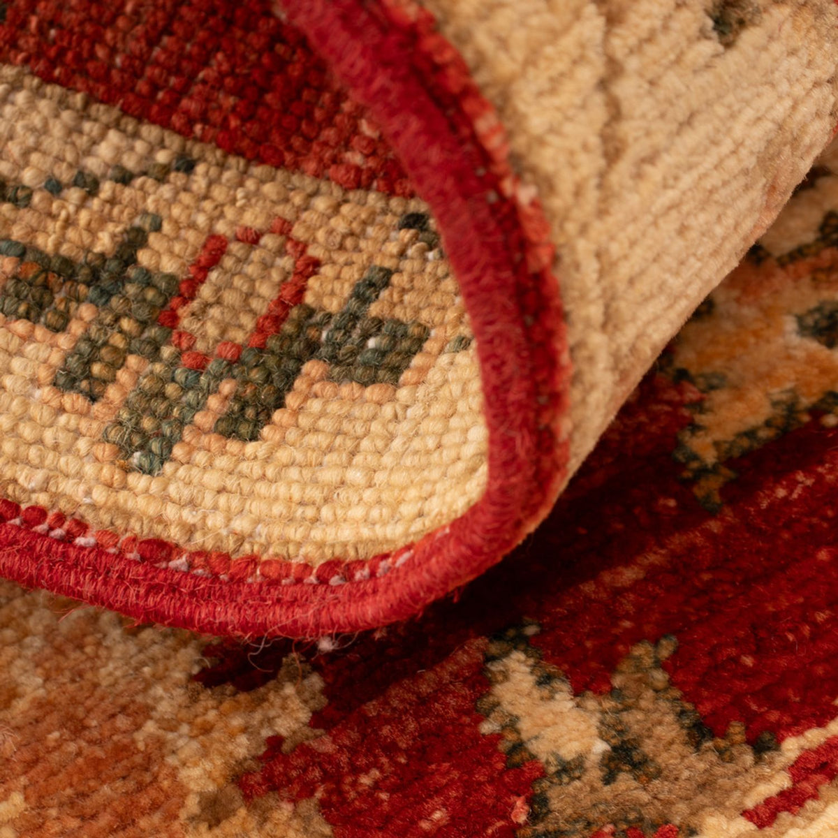 Dywan Zieglera - 67 x 49 cm - bordowa czerwień