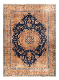 Dywan Vintage - 387 x 286 cm - ciemnoniebieski