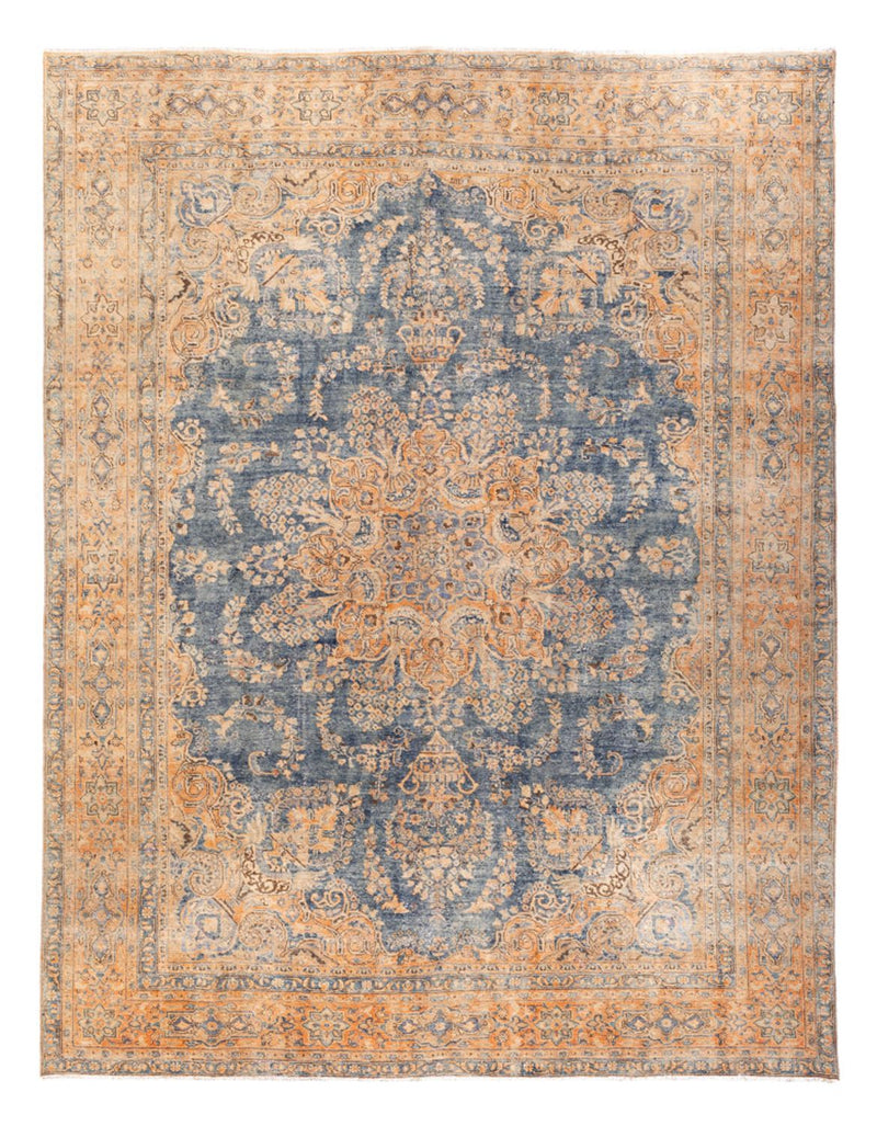 Dywan Vintage - 377 x 280 cm - niebieski