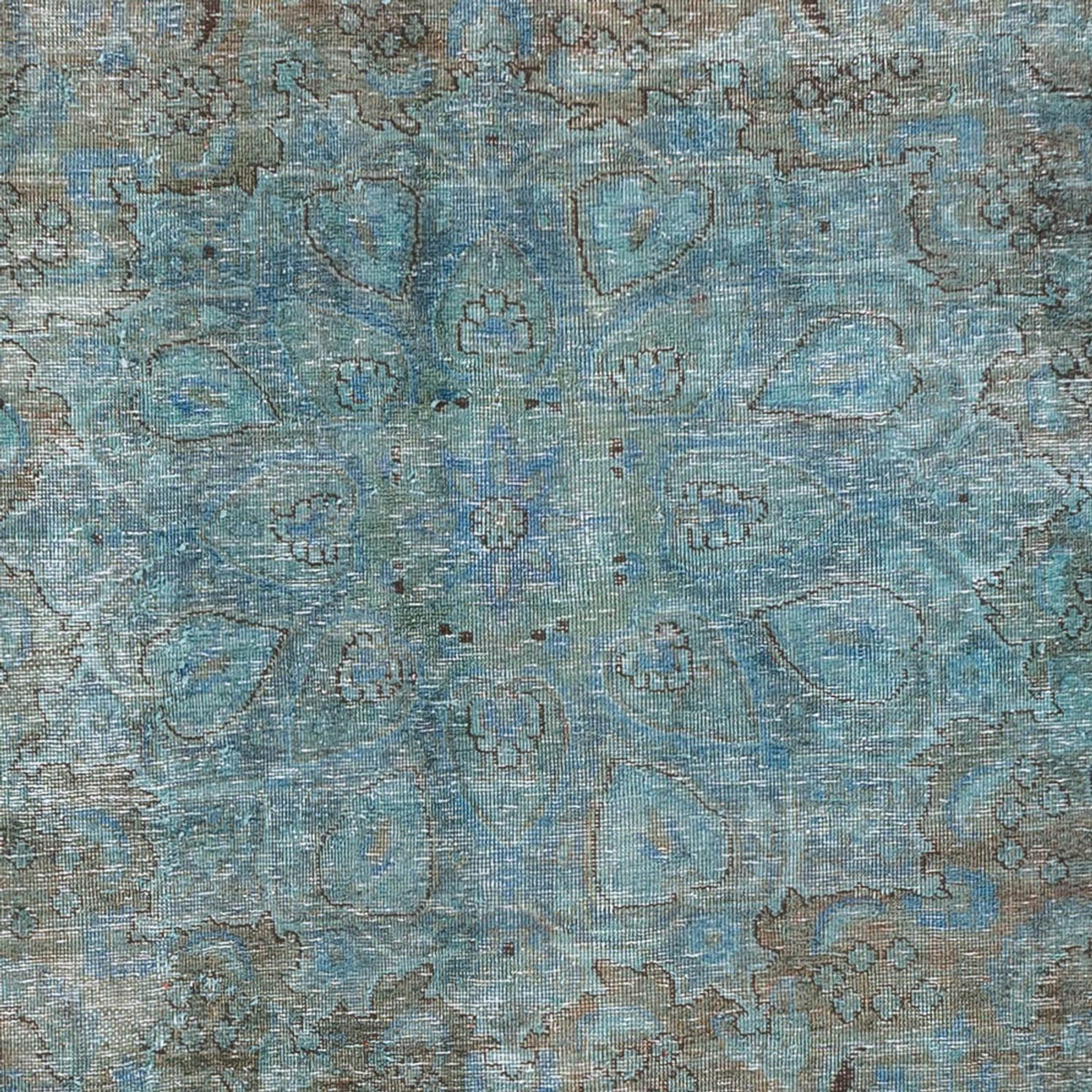 Dywan Vintage - 375 x 285 cm - ciemnoniebieski
