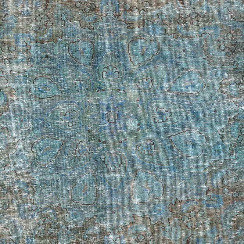 Dywan Vintage - 375 x 285 cm - ciemnoniebieski