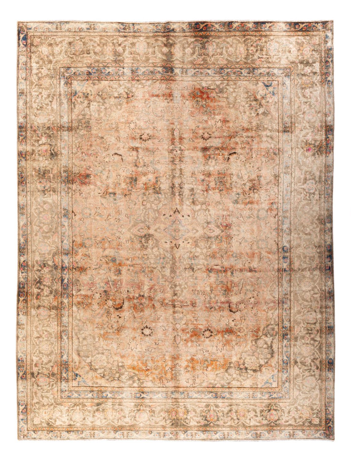 Dywan Vintage - 368 x 281 cm - ciemny beż