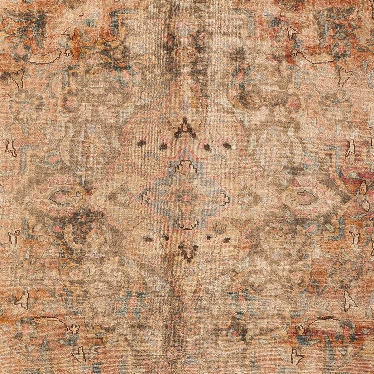 Dywan Vintage - 368 x 281 cm - ciemny beż