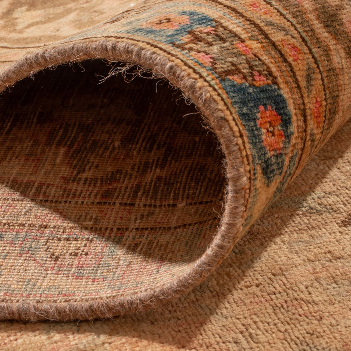 Dywan Vintage - 368 x 281 cm - ciemny beż