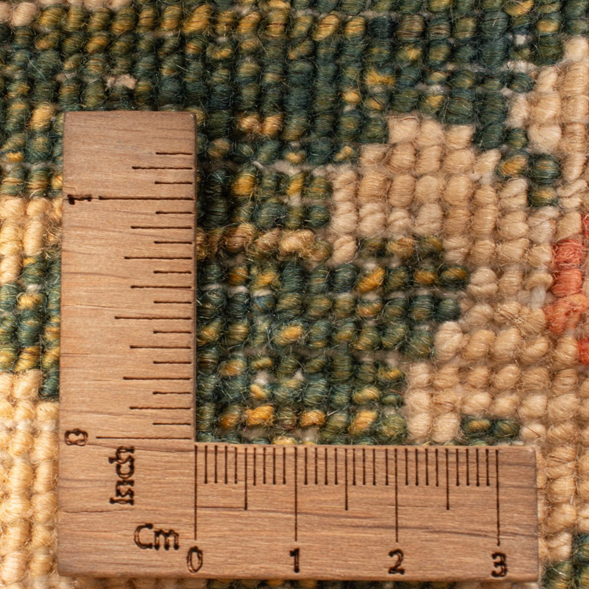 Biegacz Dywan Zieglera - 393 x 83 cm - oliwkowa zieleń