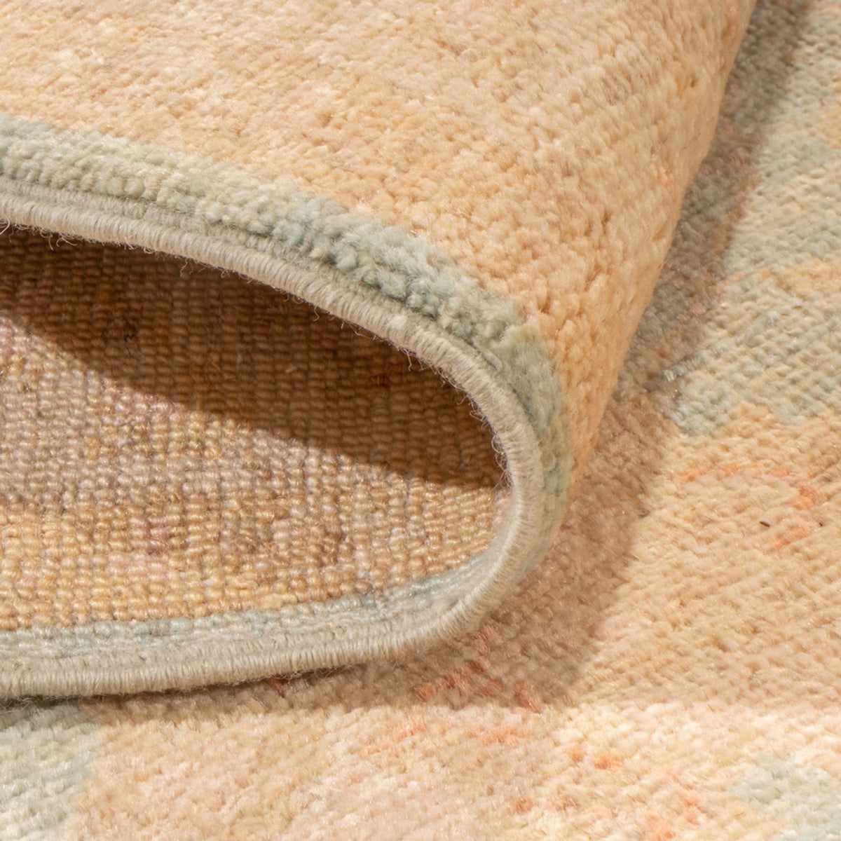 Biegacz Dywan Zieglera - 390 x 103 cm - jasnoniebieski