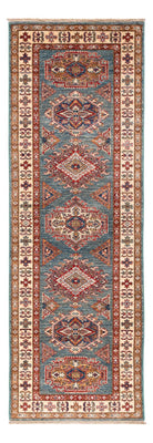 Biegacz Dywan Ziegler - Kazak - 245 x 79 cm - wielokolorowy