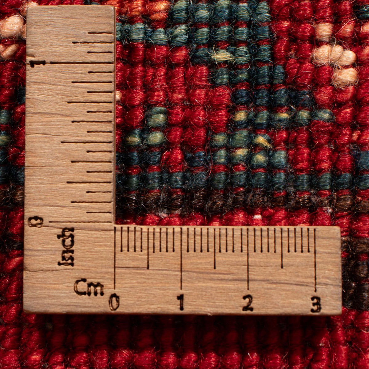 Biegacz Dywan afgański - 220 x 87 cm - czerwony