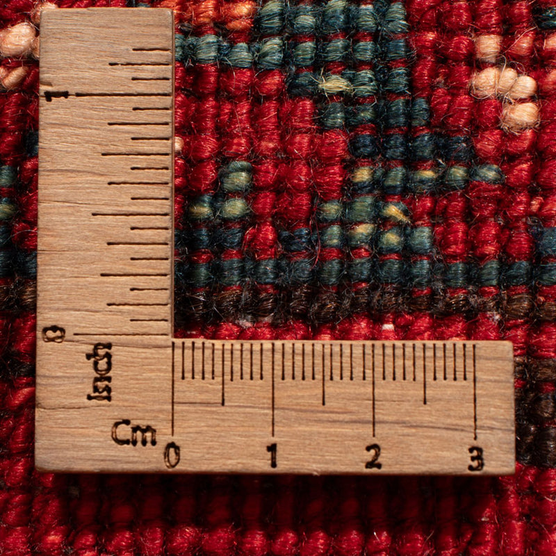 Biegacz Dywan afgański - 220 x 87 cm - czerwony