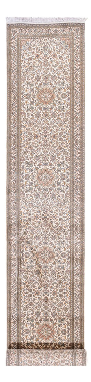Biegacz Jedwabny dywan - Kashmir Silk - 480 x 79 cm - ciemny beż