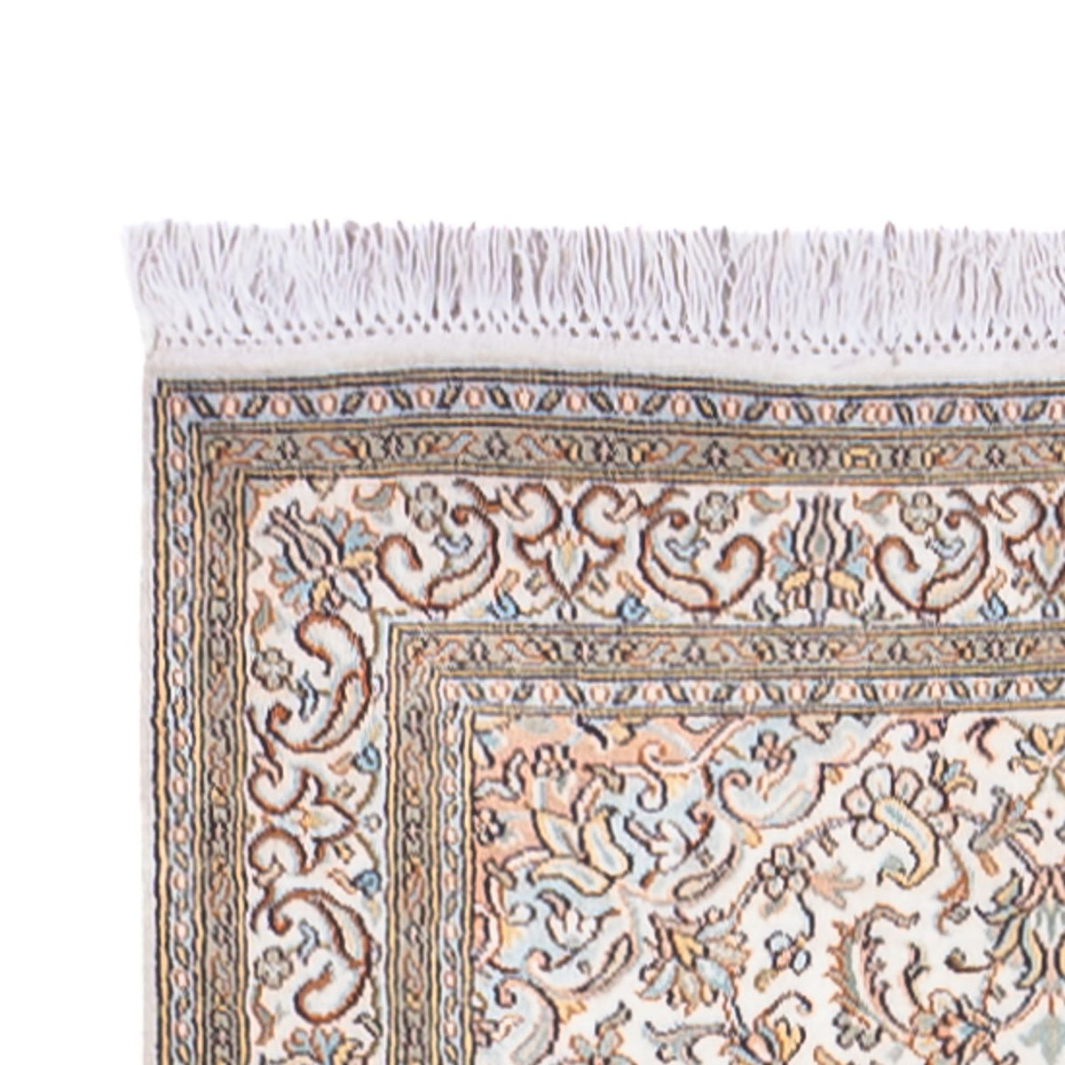 Biegacz Jedwabny dywan - Kashmir Silk - 480 x 79 cm - ciemny beż