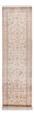 Biegacz Jedwabny dywan - Kashmir Silk - 447 x 98 cm - kremowy