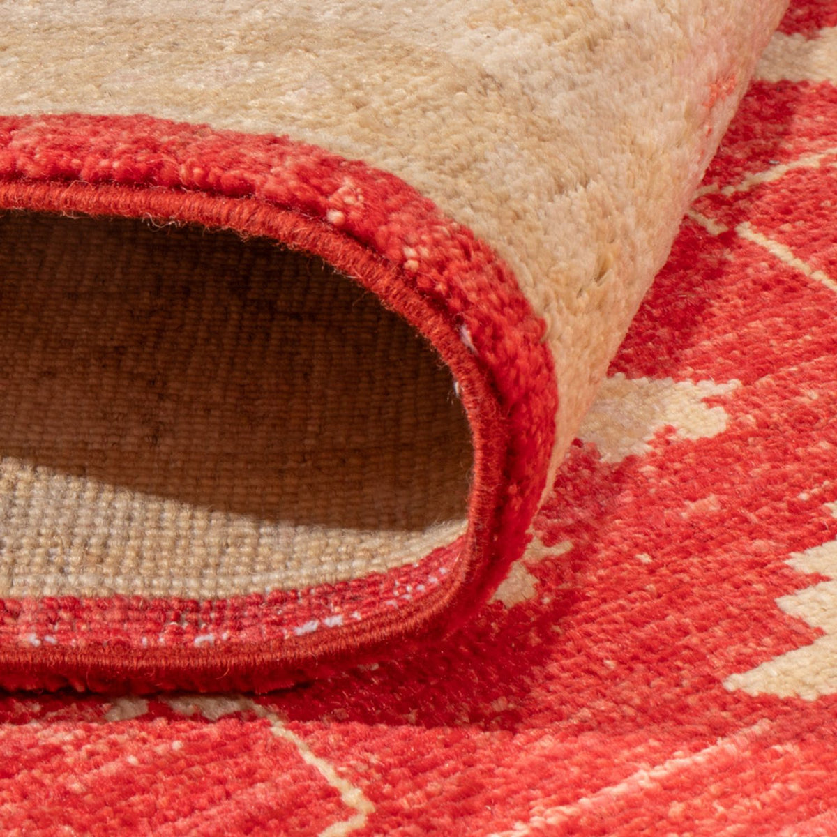 Biegacz Dywan Zieglera - 409 x 149 cm - czerwony