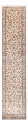 Biegacz Jedwabny dywan - Kashmir Silk - 444 x 94 cm - beżowy