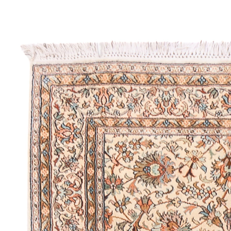 Biegacz Jedwabny dywan - Kashmir Silk - 444 x 94 cm - beżowy
