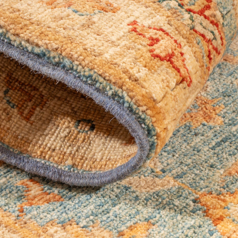 Biegacz Dywan Zieglera - 147 x 50 cm - turkusowy