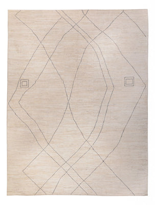 Designerski dywan - 410 x 310 cm - jasnoniebieski