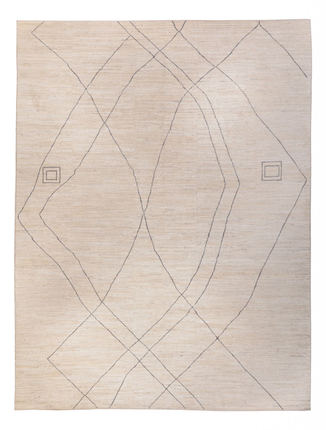 Designerski dywan - 410 x 310 cm - jasnoniebieski