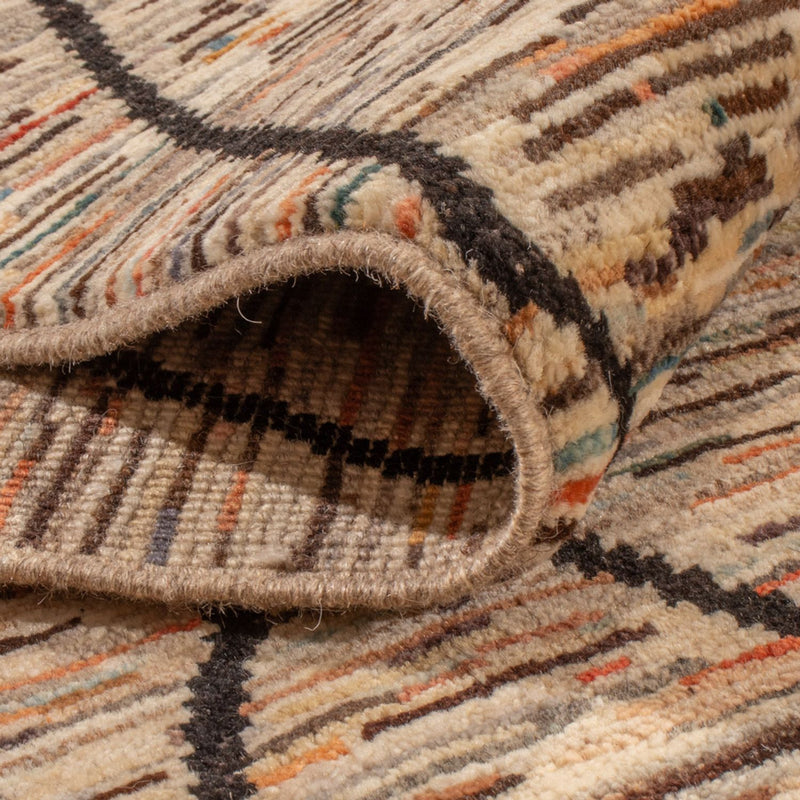 Designerski dywan - 284 x 218 cm - ciemny beż