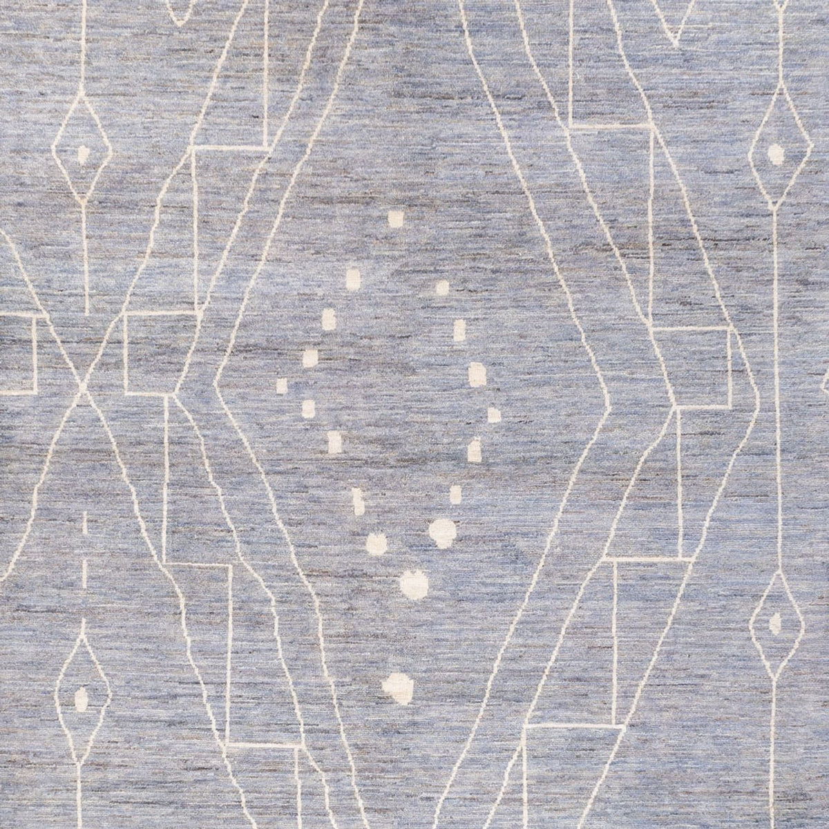 Designerski dywan - 410 x 318 cm - szary